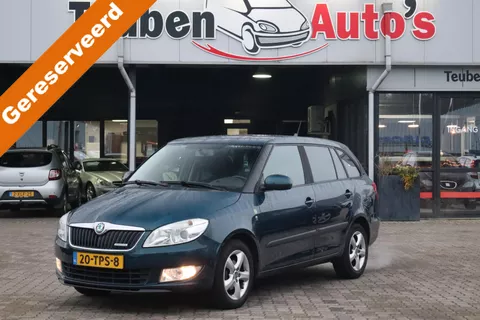 Skoda Fabia Combi 1.2 TDI Greenline Businessline Climate control, Navigatie, Cruise control, Lichtmetalen wielen