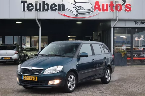 Skoda Fabia Combi 1.2 TDI Greenline Businessline Climate control, Navigatie, Cruise control, Lichtmetalen wielen