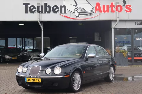 Jaguar S-type 2.7D V6 Executive Navigatie, Schuif- kanteldak, Alpine installatie, Stoelverwarming, Lederen interieur, Cruise control