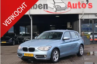 BMW 1-serie 116i Business Navigatie, Cruise control, Lichtmetalen wielen, Elektrische ramen