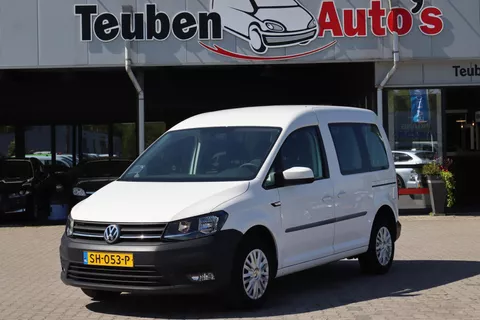 Volkswagen Caddy 1.4 TGI Aardgas Trendline BTW Auto, Apple Carplay, Airco, Cruise control, Elektrische ramen, Aardgas, BTW Auto