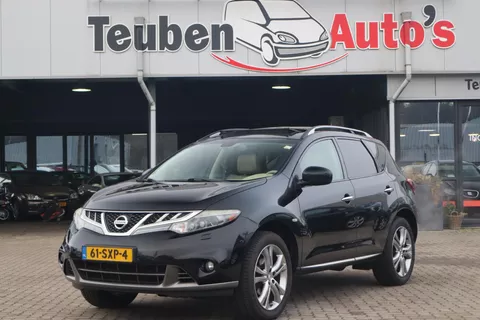 Nissan Murano 3.5 V6 Navigatie, Panormadak, Lederen interieur, Camera, Stoelverwarming, Trekhaak