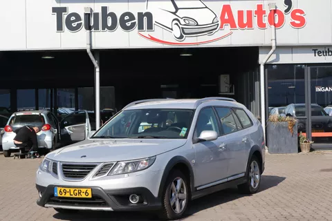 Saab 9-3 Sport Estate 2.0 T BioPower Aero XWD Navigatie, Stoelverwarming, Climate control, Cruise control, Leuke Auto!!