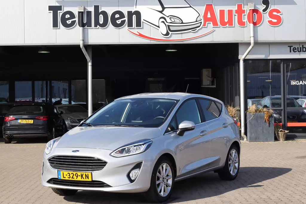 Ford Fiesta 1.0 EcoBoost Titanium Apple Carplay, Climate control, Cruise control, Lane control, Elektrische ramen