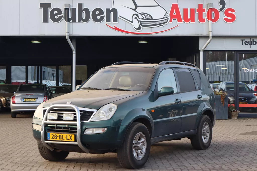 SsangYong Rexton RX 290 Lederen interieur, Trekhaak, 4WD, Elektrische ramen, Marge