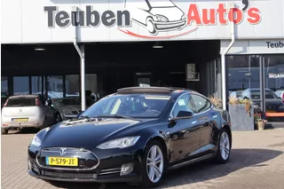 Tesla Model S 85 Signature Performance 90% SOH, Panoramadak, Cruise control, Camera, Lederen interieur, Luchtvering