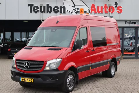 Mercedes-Benz Sprinter 516 2.2 CDI 366 HD DC (DUBBELLUCHT/5 PERSOONS) Dubbel lucht, Navigatie, Airco, Camera, Dubbel Lucht, Trekhaak, Dubbel cabine, Elektrische ramen