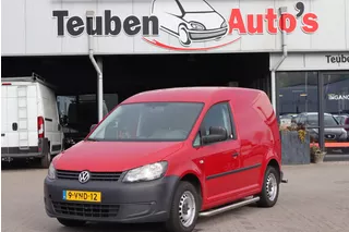 Volkswagen Caddy 1.6 TDI Rechter zijdeur, Sidebars, Half lederen bekleding, Radio cd speler