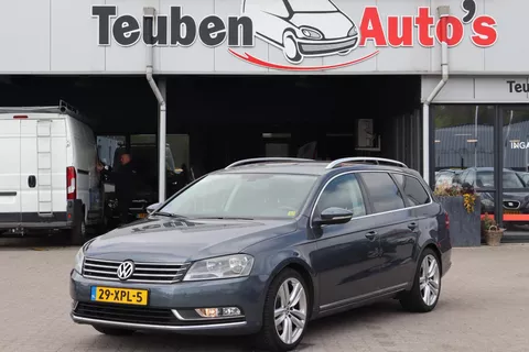 Volkswagen Passat Variant 1.4 TSI Comfort Executive Line BlueMotion Climate control, Navigatie, Trekhaak, Cruise control, Lederen interieur