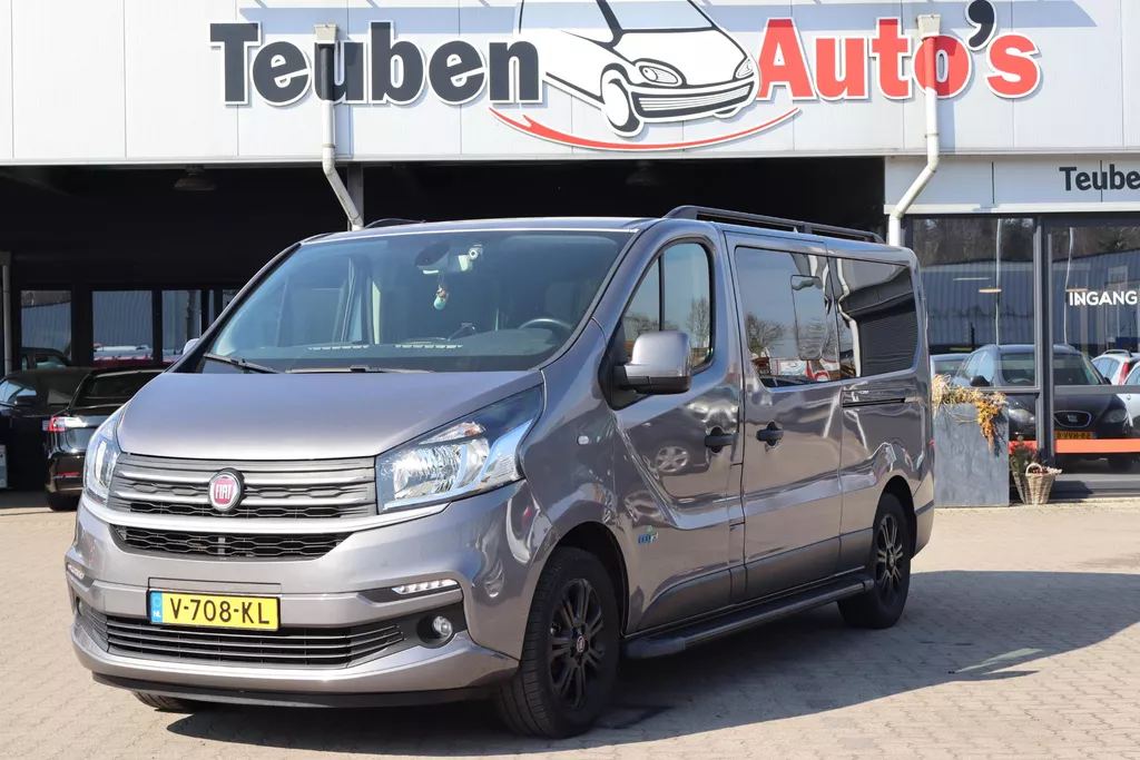 Fiat Talento 1.6 MJ EcoJet L2H1 DC SX Navigatie, Camera, Cruise control, Linker- en rechterzijdeur, Treeplanken, Climate control
