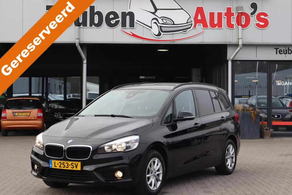 BMW 2-serie Gran Tourer 216i 7p. Executive Stoelverwarming, Lichtmetalen wielen, Cruise control, Elektrische ramen