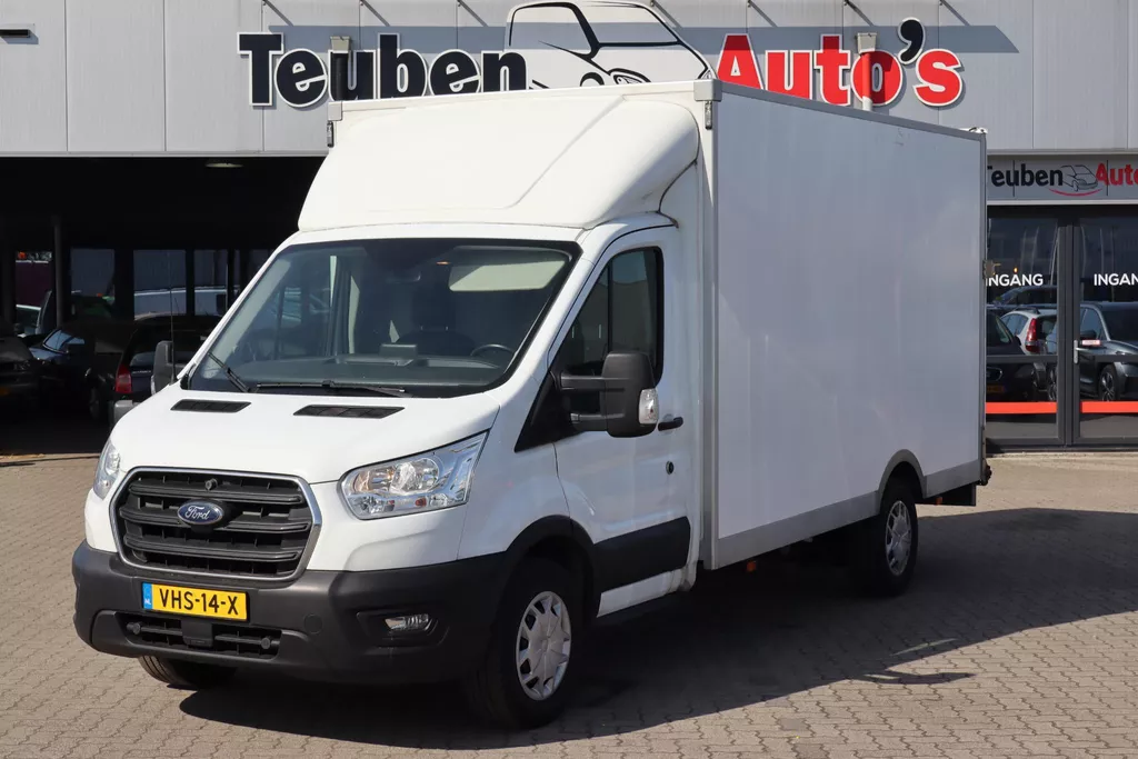 Ford Transit 350 2.0 TDCI L4H1 Trend Luchtvering, Laadklep, Navigatie, Apple Carplay, Airco, Elektrische ramen