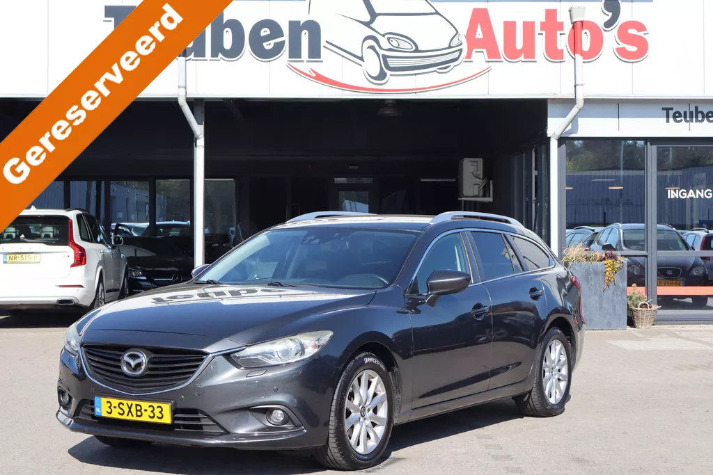 Mazda 6 Sportbreak 2.0 Red Dot Edition Navigatie, Climate control, Elektrische ramen, Cruise control