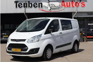 Ford Transit Custom 270 2.0 TDCI L1H1 Trend DC Airco, Radio cd speler, 2 Achterdeuren, Trekhaak, Stoelverwarming