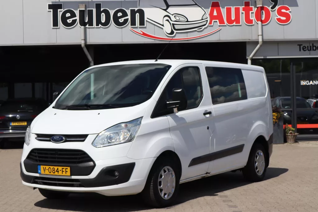 Ford Transit Custom 270 2.0 TDCI L1H1 Trend DC Airco, Radio cd speler, 2 Achterdeuren, Trekhaak, Stoelverwarming