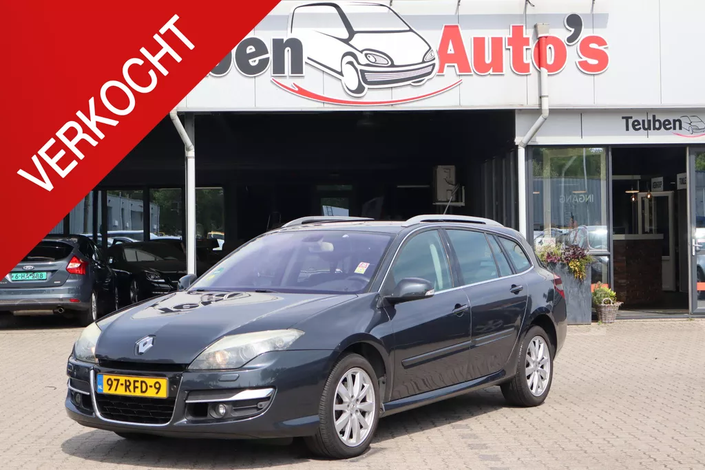 Renault Laguna Estate 2.0 dCi S/S Dynamique Climate control, Cruise control, Trekhaak, Navigatie, Lichtmetalen wielen