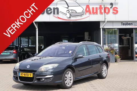 Renault Laguna Estate 2.0 dCi S/S Dynamique Climate control, Cruise control, Trekhaak, Navigatie, Lichtmetalen wielen