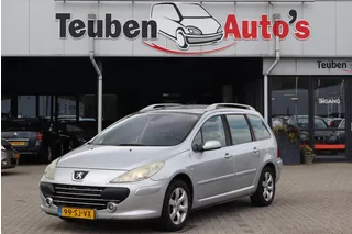 Peugeot 307 SW 1.6-16V Griffe Panoramadak, Lederen interieur, Stoelverwarming, Elektrische ramen, Trekhaak, Parkeersensoren, Cruise control