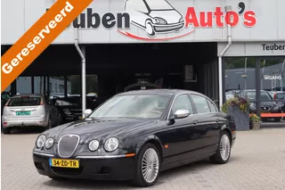 Jaguar S-type 2.7D V6 Executive Navigatie, Schuif- kanteldak, Alpine installatie, Stoelverwarming, Lederen interieur, Cruise control