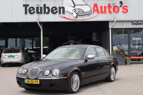 Jaguar S-type 2.7D V6 Executive Navigatie, Schuif- kanteldak, Alpine installatie, Stoelverwarming, Lederen interieur, Cruise control