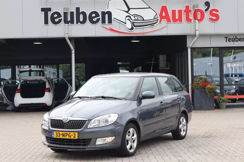 Skoda Fabia Combi 1.2 TDI Greenline Climate control, Radio cd speler, Lichtmetalen wielen, Cruise control
