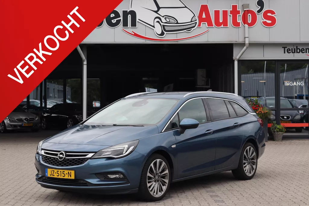 Opel Astra Sports Tourer 1.4 Innovation Lederen interieur, Apple Carplay, Navigatie, Stoel- en stuurverwarming, Trekhaak, Camera