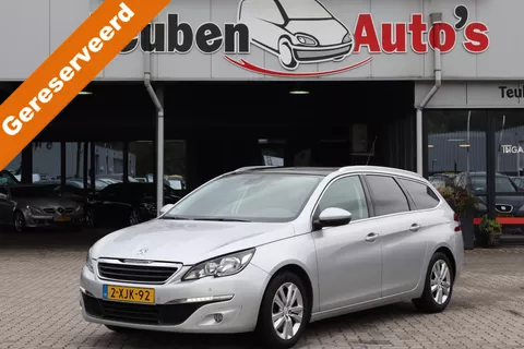 Peugeot 308 SW 2.0 BlueHDI Blue Lease Executive Distributieriem vervangen, Navigatie, Cruise control, Panoramadak, Climate control, Radio cd speler, Trekhaak
