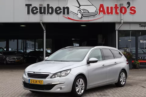Peugeot 308 SW 2.0 BlueHDI Blue Lease Executive Distributieriem vervangen, Navigatie, Cruise control, Panoramadak, Climate control, Radio cd speler, Trekhaak