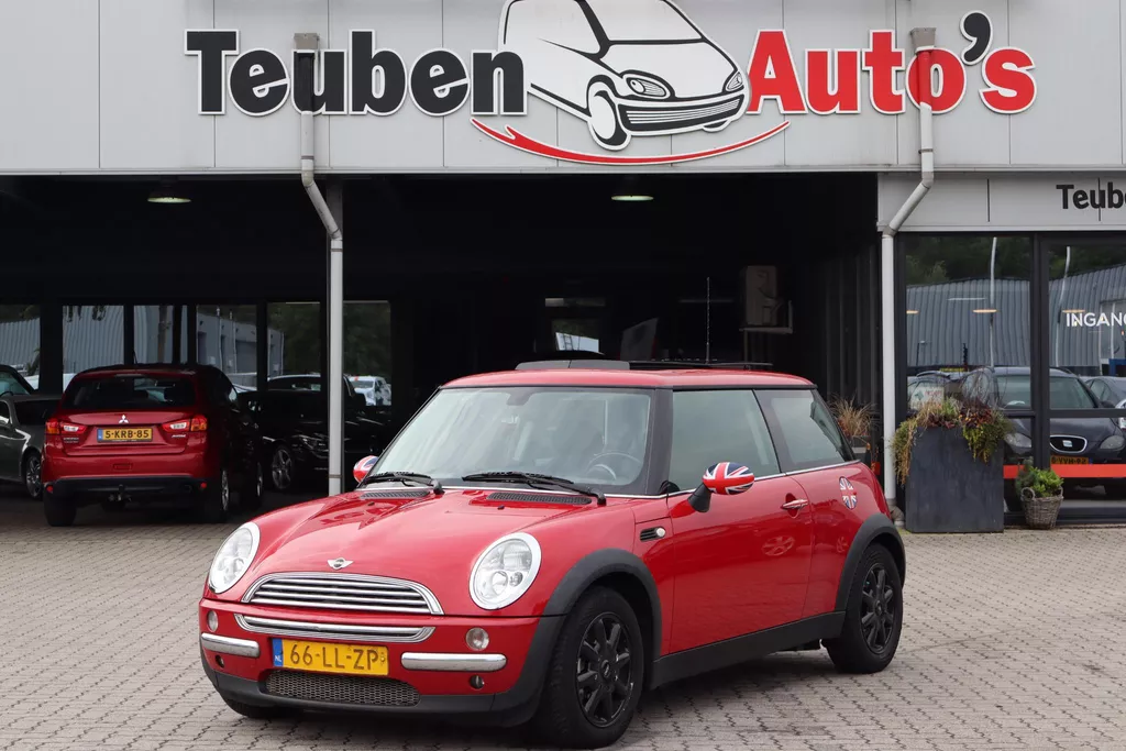 Mini Mini 1.6 Cooper Pepper Schuif- kanteldak, Airco, Radio d speler, Elektrische ramen