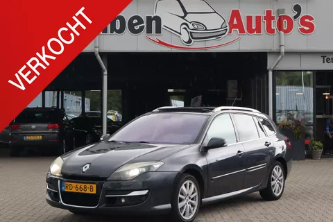 Renault Laguna Estate 2.0 dCi Initiale Climate control, Panoramadak, Schuif- kanteldak, Automaat, Navigatie, Lederen interieur, Stoelverwarming