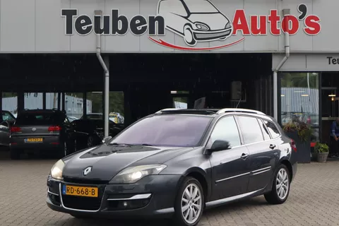 Renault Laguna Estate 2.0 dCi Initiale Climate control, Panoramadak, Schuif- kanteldak, Automaat, Navigatie, Lederen interieur, Stoelverwarming