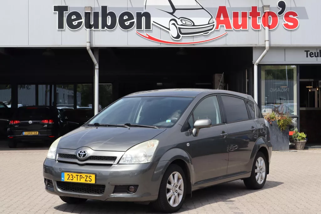 Toyota Verso 1.6 VVT-i Dynamic Climate control, Radio cd speler, Trekhaak, Cruise control, Lichtmetalen wielen