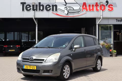 Toyota Verso 1.6 VVT-i Dynamic Climate control, Radio cd speler, Trekhaak, Cruise control, Lichtmetalen wielen