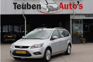 Ford Focus Wagon 1.8 Limited Flexi Fuel Navigatie, Climate control, Cruise control, Elektrische ramen,