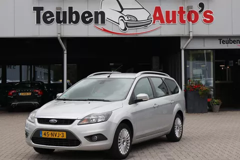 Ford Focus Wagon 1.8 Limited Flexi Fuel Navigatie, Climate control, Cruise control, Elektrische ramen,