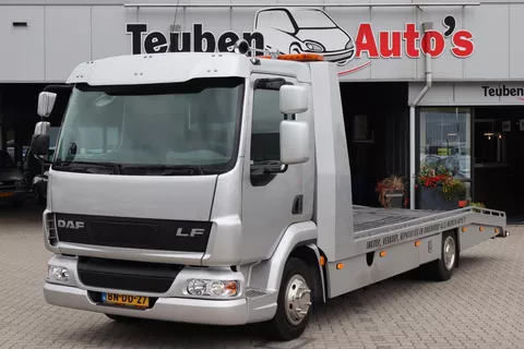 Daf Ae45cf Lederen bekleding, Oprijwagen, Airco, Luchtvering, Trekhaak, Elektrische lier, Led verlichting, Auto transporter