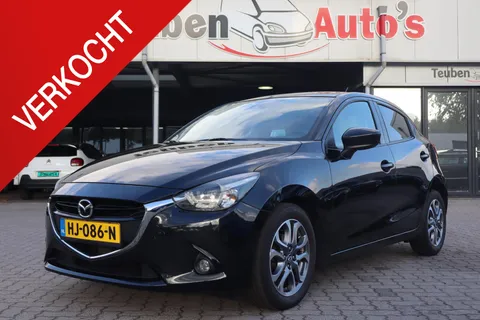 Mazda 2 1.5 Skyactiv-G Skylease GT | Lederen bekleding | Stoelverwarming | Lane assist | Climate control | Cruise control