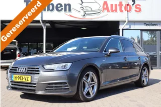Audi A4 Avant 2.0 TDI Sport S line edition | BTW Auto | Automaat | 2x S-line | Trekhaak | Stoelverwarming | Navigatie