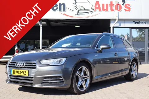 Audi A4 Avant 2.0 TDI Sport S line edition | BTW Auto | Automaat | 2x S-line | Trekhaak | Stoelverwarming | Navigatie