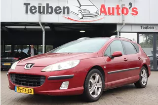 Peugeot 407 SW 2.0-16V XS Pack | Leder | Panoramadak | Trekhaak | Cruise | Clima | Stoelverwarming