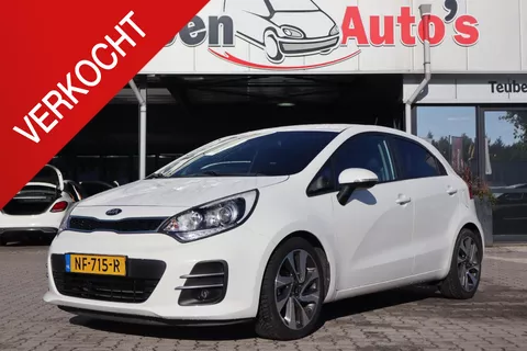 Kia Rio 1.2 CVVT ExecutiveLine | Climate control | Cruise control | Navigatie | Trekhaak | PDC achter | Stoel-stuur verwarming