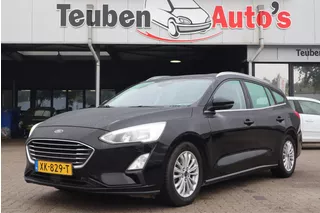 Ford Focus Wagon 1.0 EcoBoost Titanium Business | Automaat | Lane assist | Stoel-stuur verwarming | Voorruitverwarming | Trekhaak