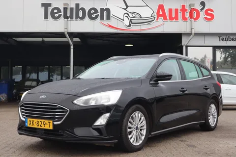 Ford Focus Wagon 1.0 EcoBoost Titanium Business | Automaat | Lane assist | Stoel-stuur verwarming | Voorruitverwarming | Trekhaak